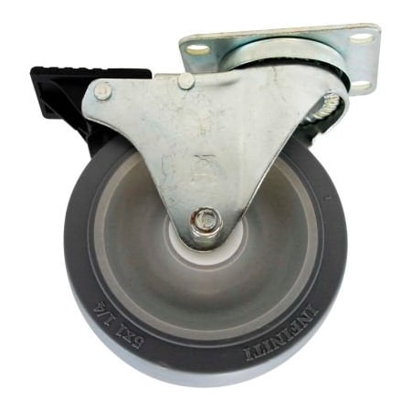 Specialmade Goods And Services Rubbermaid 5in Heavy Duty Swivel Caster for Rubbermaid Trademaster Carts FG4532L20000